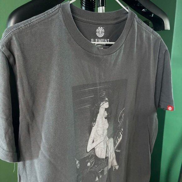 Element Regular Fit T-Shirt In Black - Picture 1 of 5